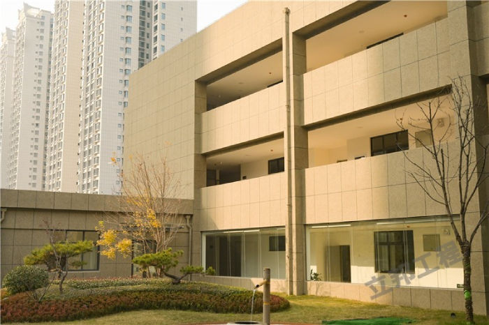 外墻涂料質感漆案例（西安歐羅巴小鎮）