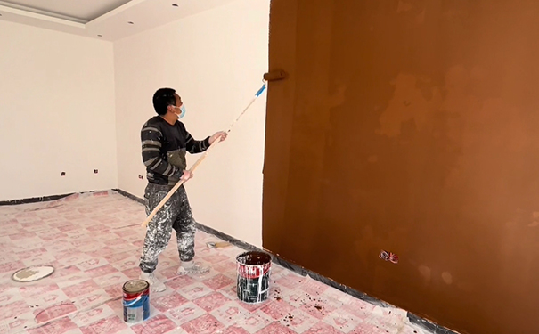 自己買涂料請人來刷墻多少錢?