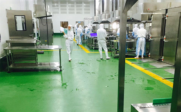 食品車間地面用什么材料?